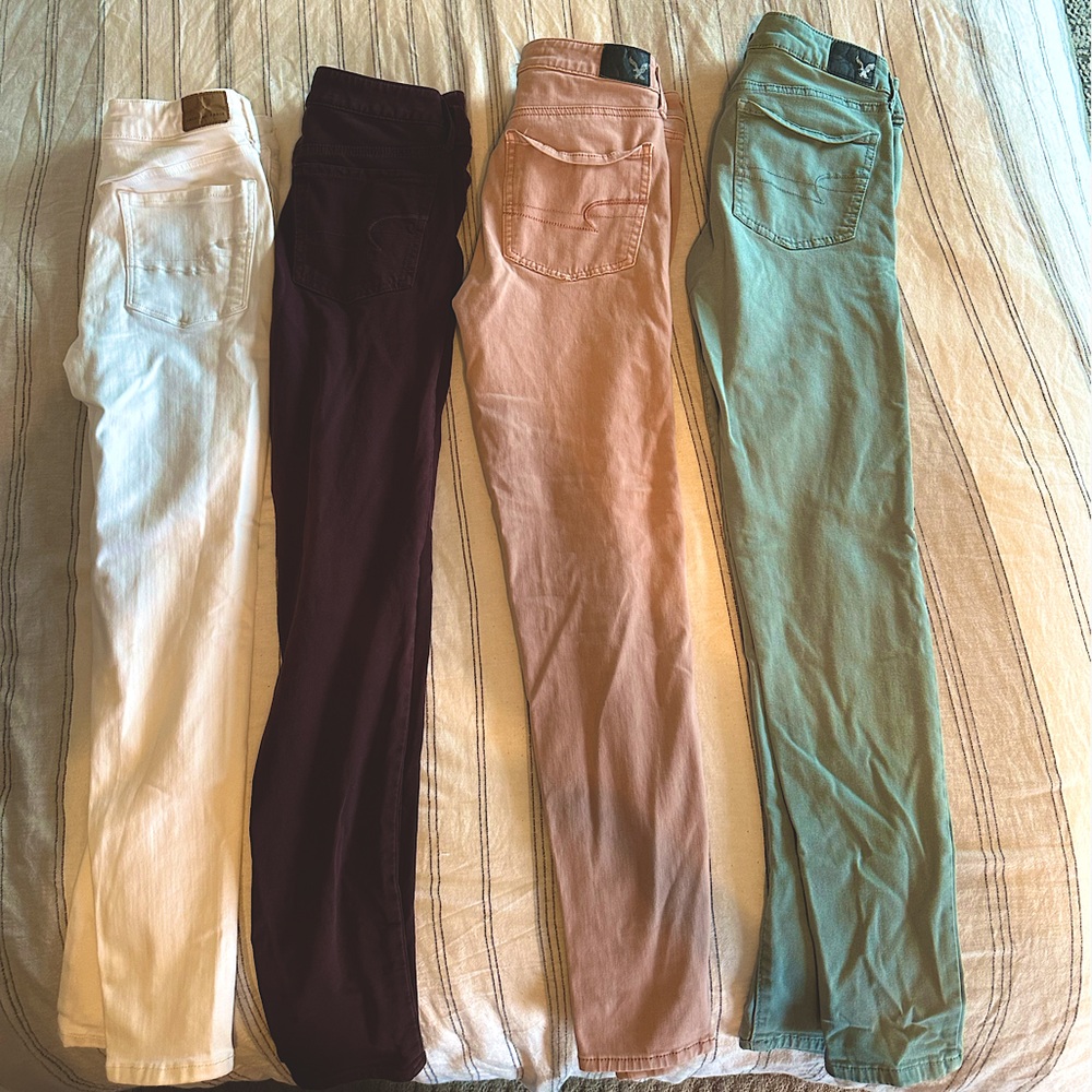 American eagle super stretch jeans